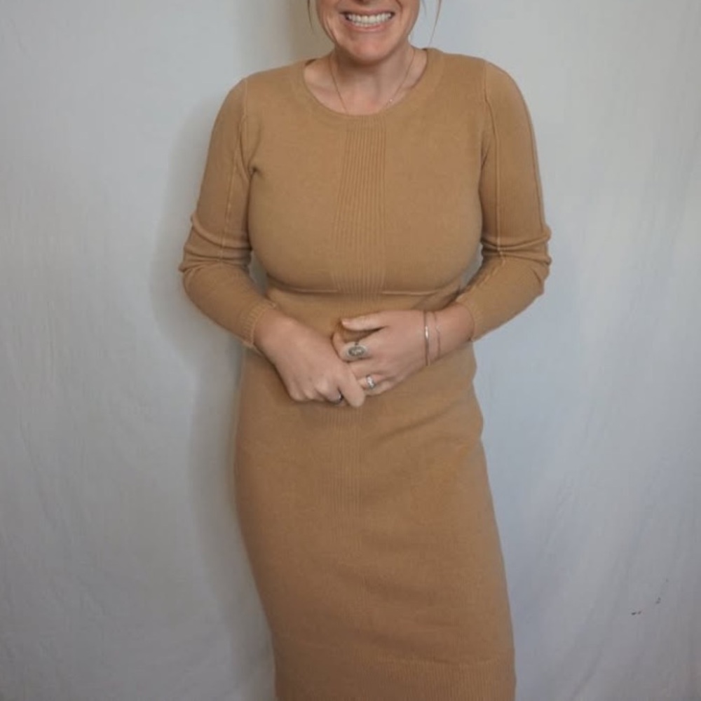 banana republic heritage collection size small merino wool cashmere blend dress
